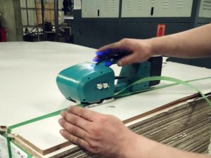NEO 9-16mm PET/PP batterij-omsnoeringsapparaat met batterij en lader