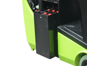 Elektrische heftruck zijwaarts uittrekbare batterijen