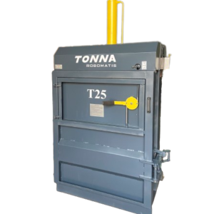 Verticale balenpers TONNA25, 25 ton, 250 kN, baal 250 kg