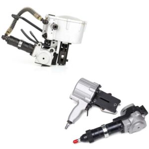 Accuspanapparaat TES PRO 12-16mm (1/2″-5/8″) voor PP/PET omsnoeringsband incl. 2 batterijen & lader