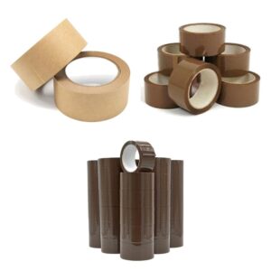 Verpakkingstape BOPP 48mm/66m bruin/transparant – pallet - 3024 stuks